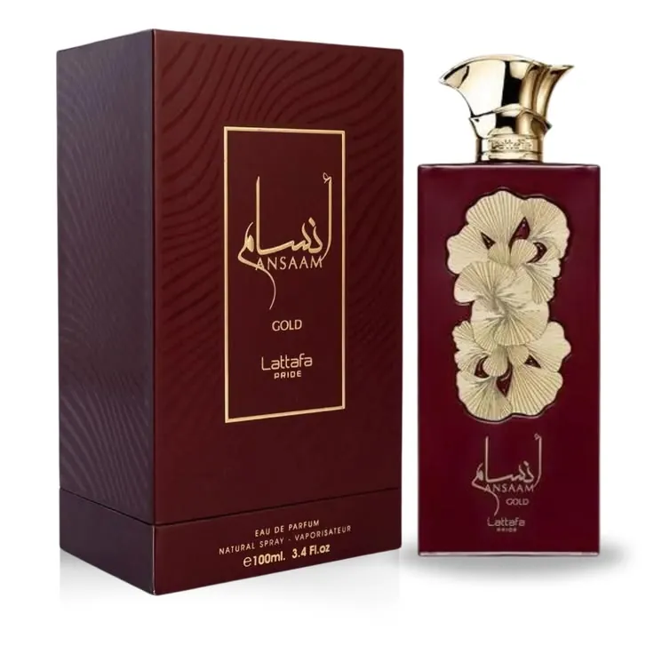 Lattafa Pride Ansaam Gold Edp - 100ml perfume bottle