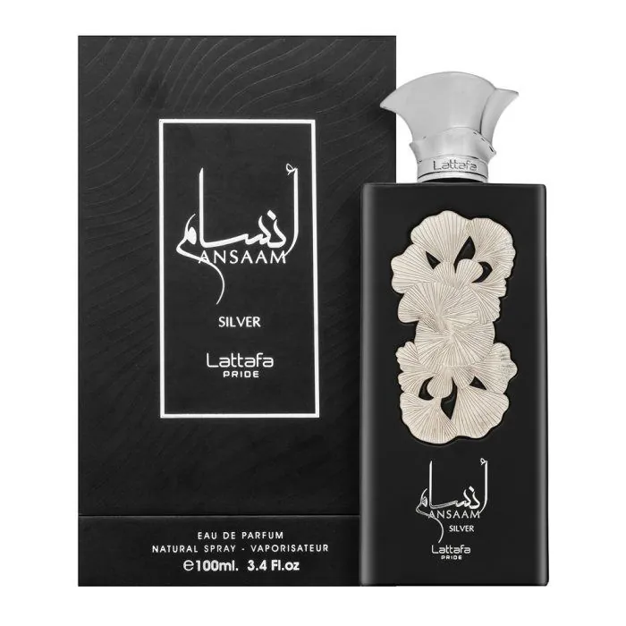 Lattafa Pride Ansaam Silver Edp - 100ml perfume bottle