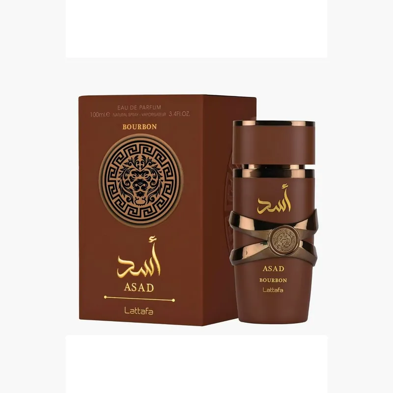Lattafa Asad Bourbon Edp - 100ml perfume bottle