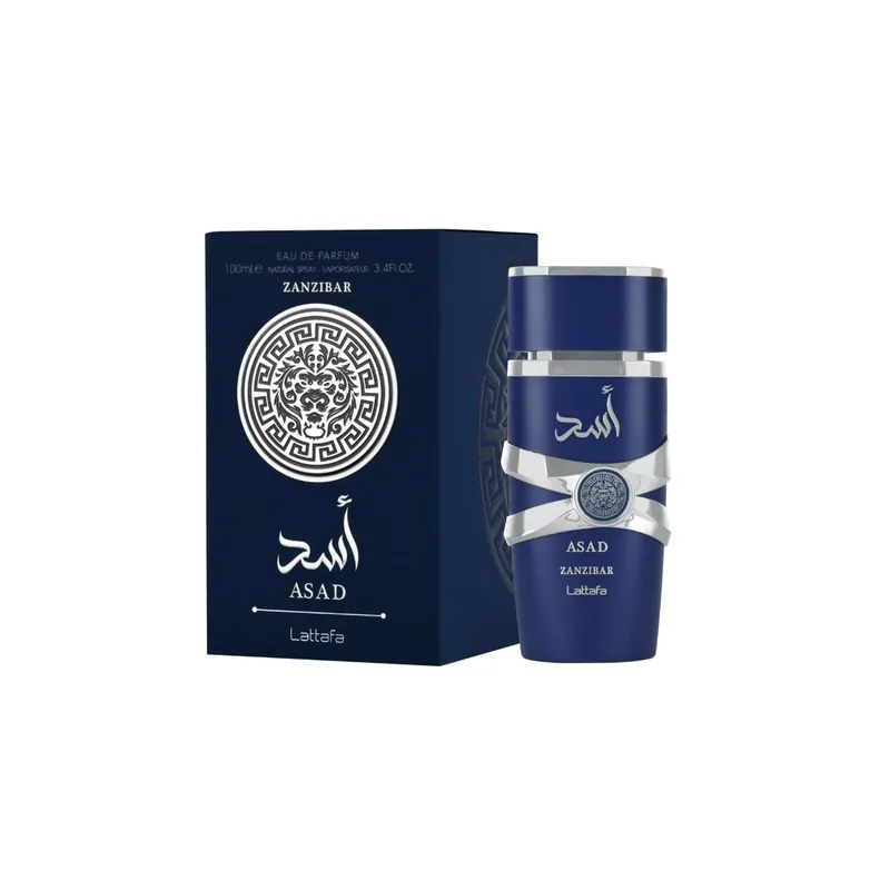 Lattafa Asad Zanzibar Edp - 100ml perfume bottle