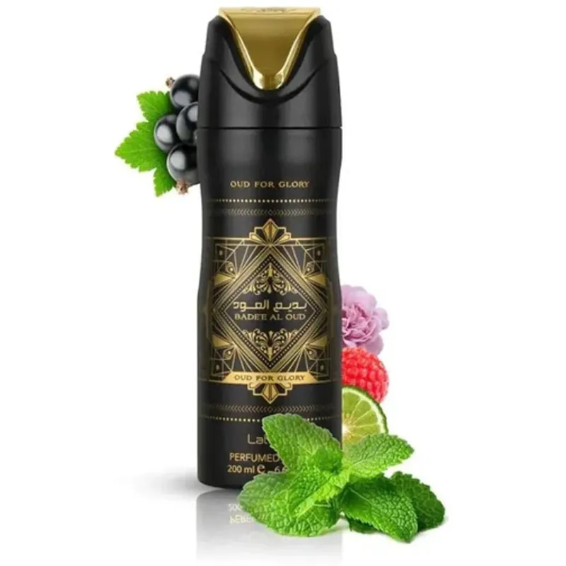 Lattafa Bade'e Al Oud Deo Spray - 200ml body spray