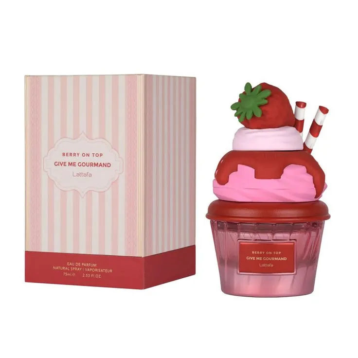 Lattafa Give Me Gourmand Berry On Top Edp - 75ml perfume bottle