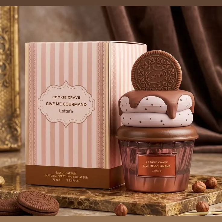 Lattafa Give Me Gourmand Cookie Crave Edp - 75ml perfume bottle