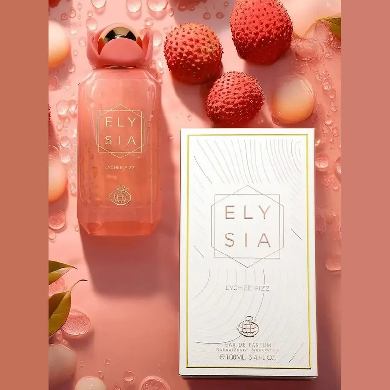 Fragrance World Elysia Lychee Fizz Edp - 100ml perfume bottle