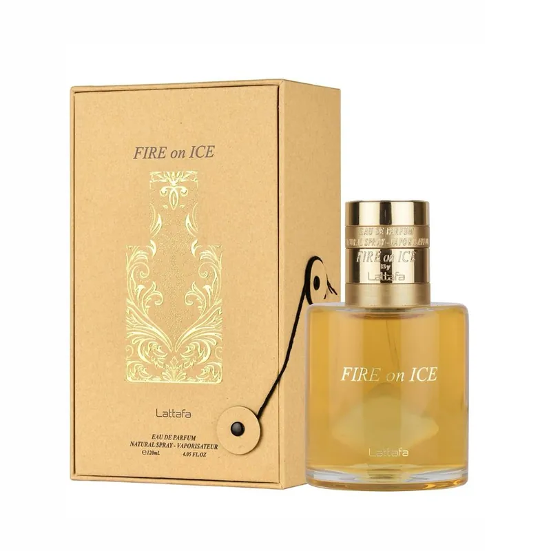 Lattafa Fire On Ice Edp - 100ml perfume bottle