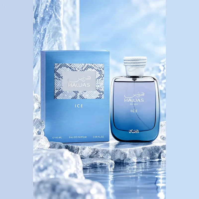 Rasasi Hawas Ice Edp - 100ml perfume bottle