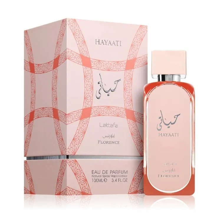 Lattafa Hayaati Florence Edp - 100ml perfume bottle