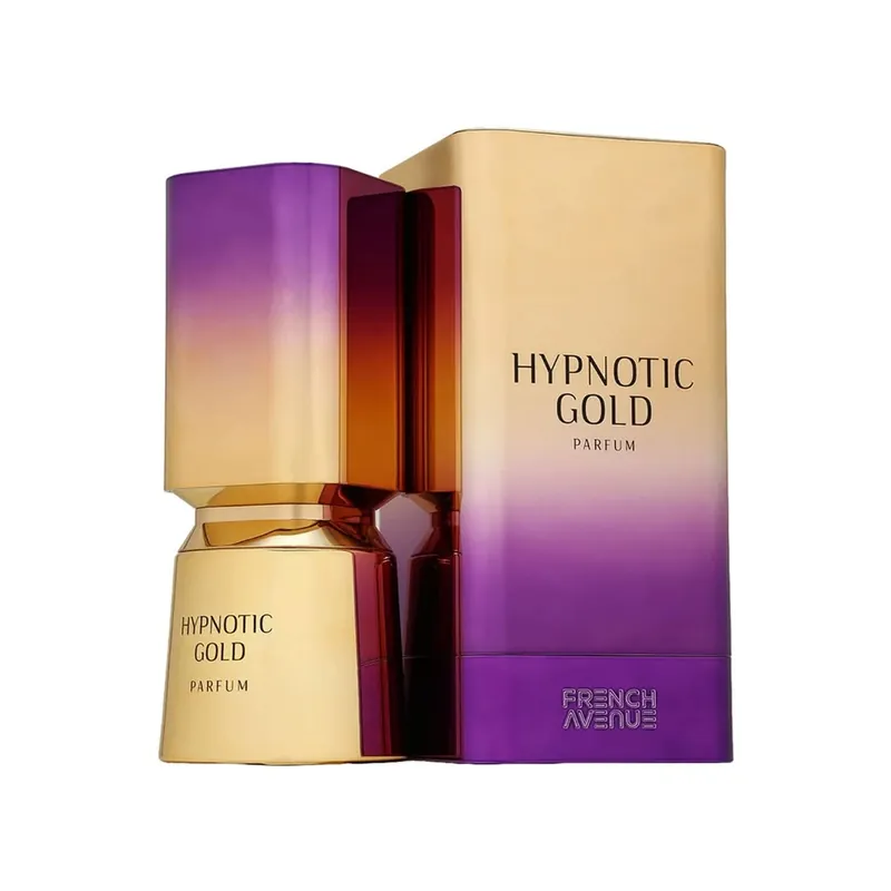 French Avenue Hypnotic Gold Parfum - 100ml perfume bottle