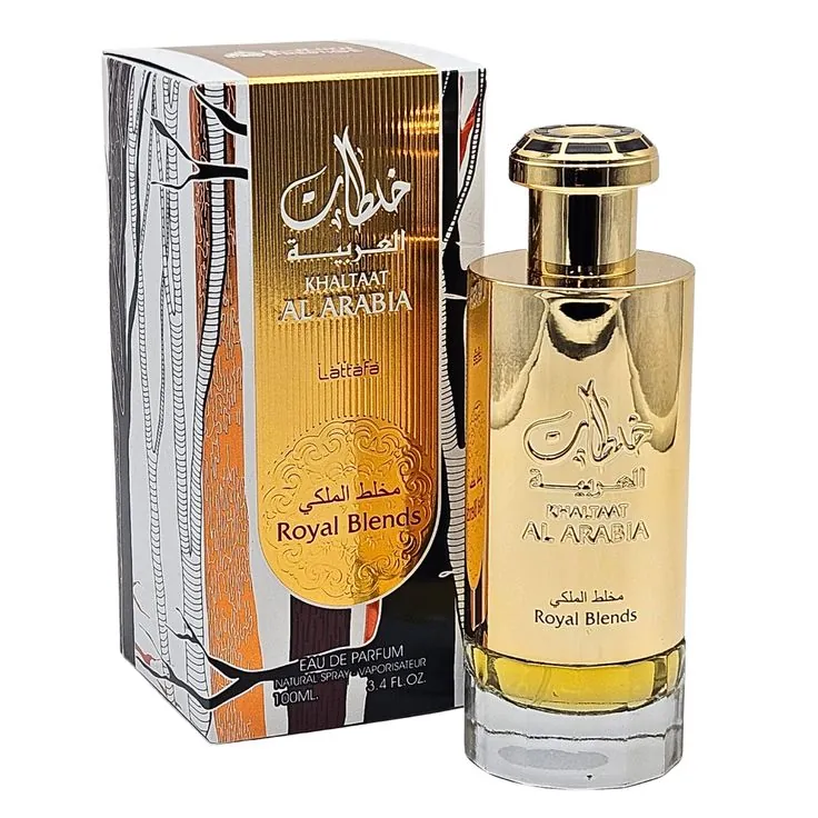 Lattafa Khaltaat Al Arabia Royal Blends Gold Edp - 100ml perfume bottle