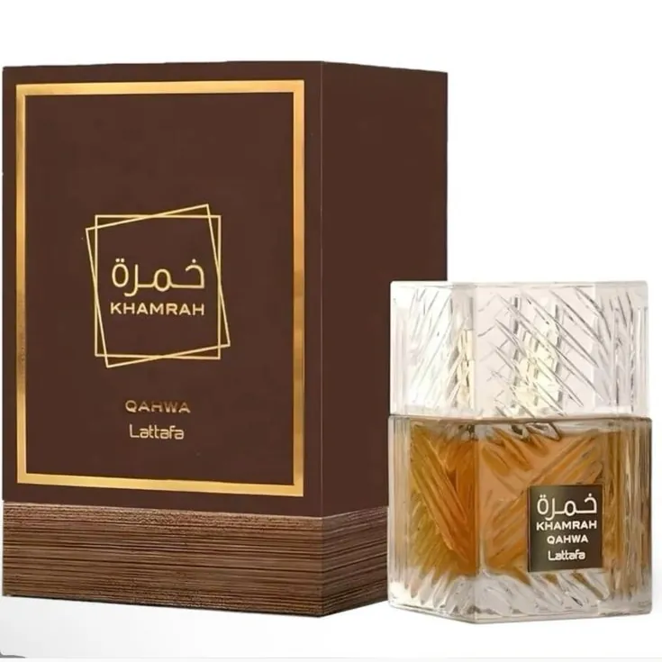 Lattafa Khamrah Qahwa Edp - 100ml perfume bottle