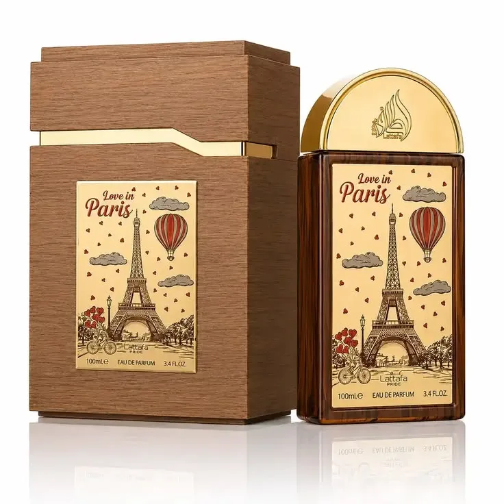Lattafa Pride Love In Paris Edp - 100ml perfume bottle