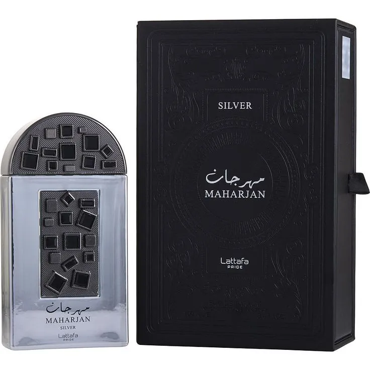 Lattafa Pride Maharjan Silver Edp - 100ml perfume bottle