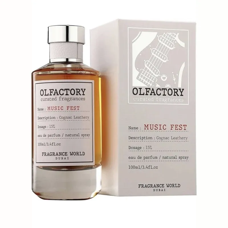 Fragrance World Olfactory Music Fest Edp - 100ml perfume bottle