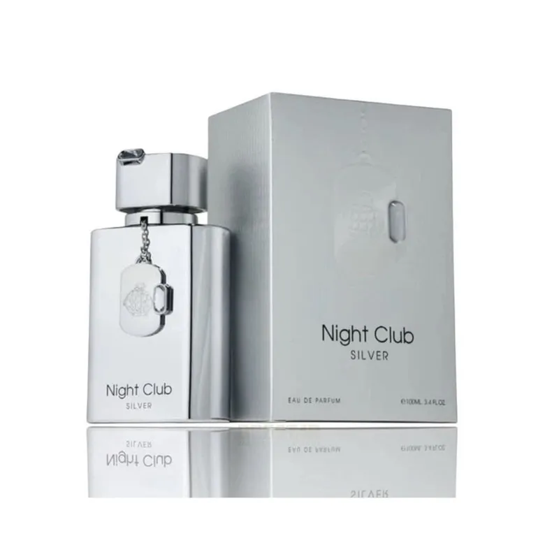 Fragrance World Night Club Silver Edp - 100ml perfume bottle