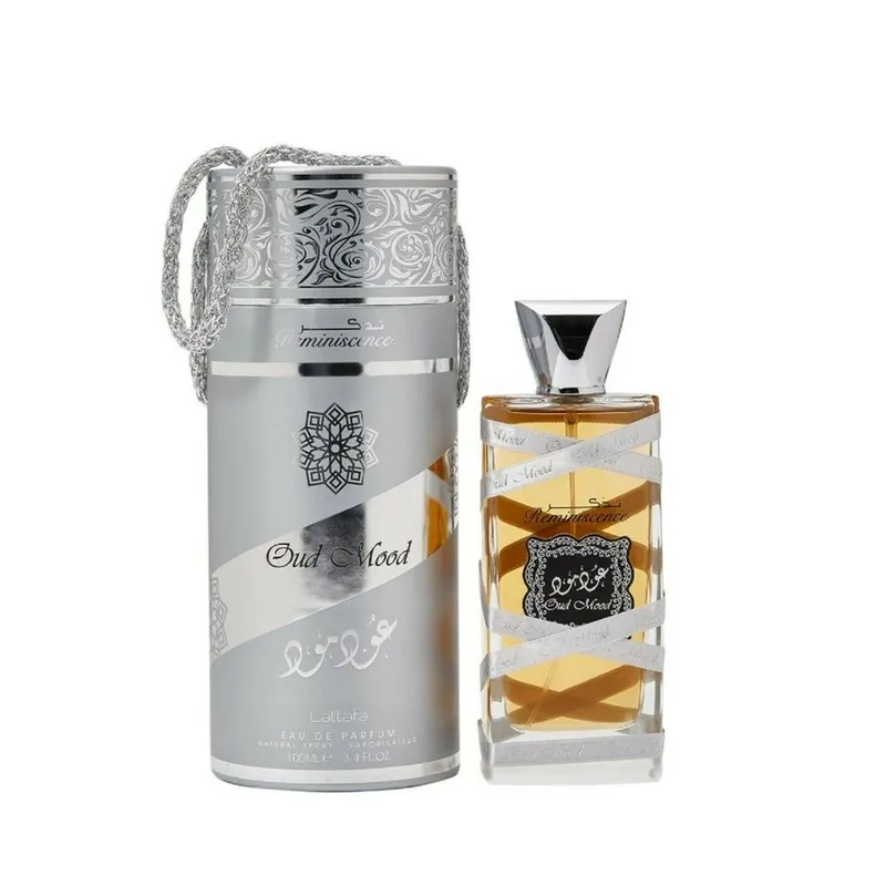 Lattafa Oud Mood Reminiscence Edp - 100ml perfume bottle