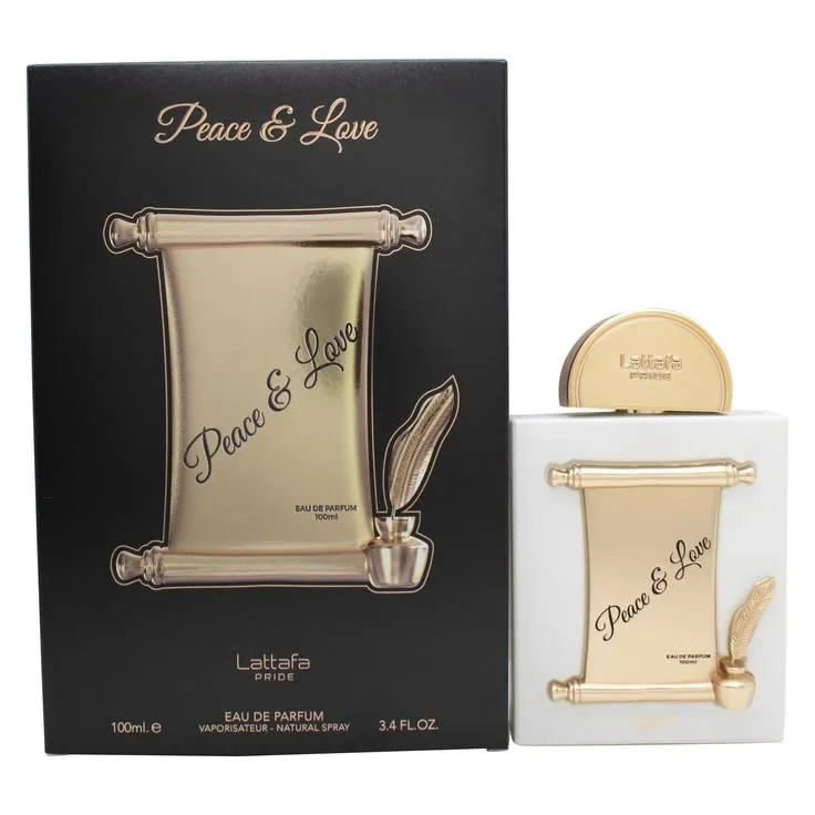 Lattafa Peace And Love Edp - 100ml perfume bottle
