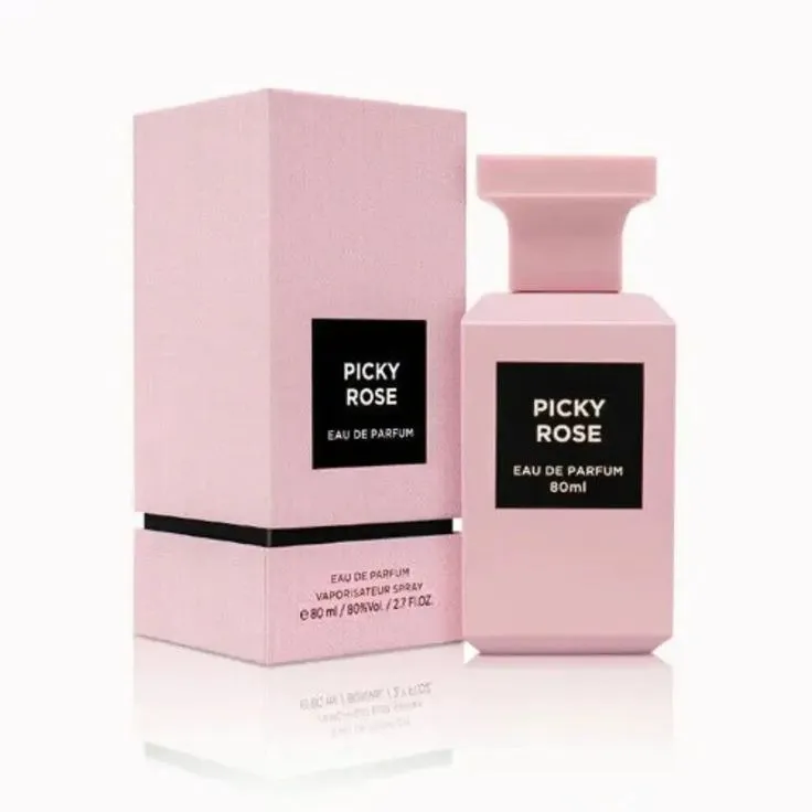 Fragrance World Picky Rose Edp - 80ml perfume bottle