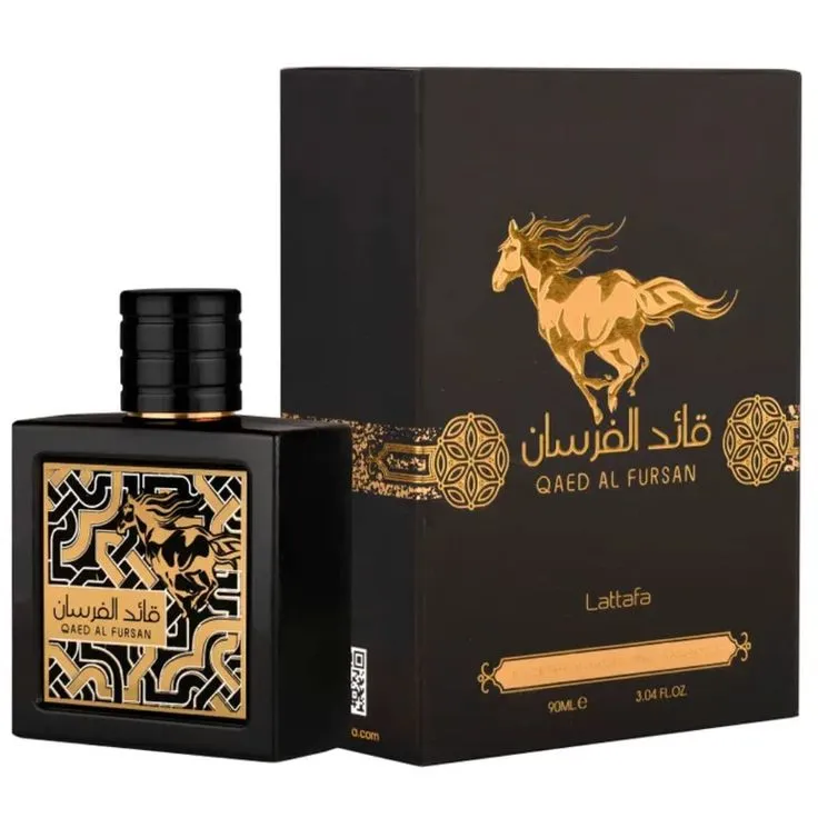 Lattafa Qaed Al Fursan Edp - 90ml perfume bottle