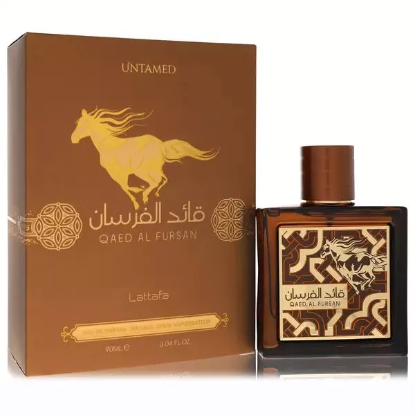Lattafa Qaed Al Fursan Untamed Edp - 90ml perfume bottle