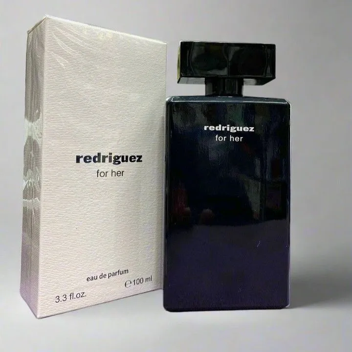 Redriguez For Her Black Edp - 100ml perfume bottle