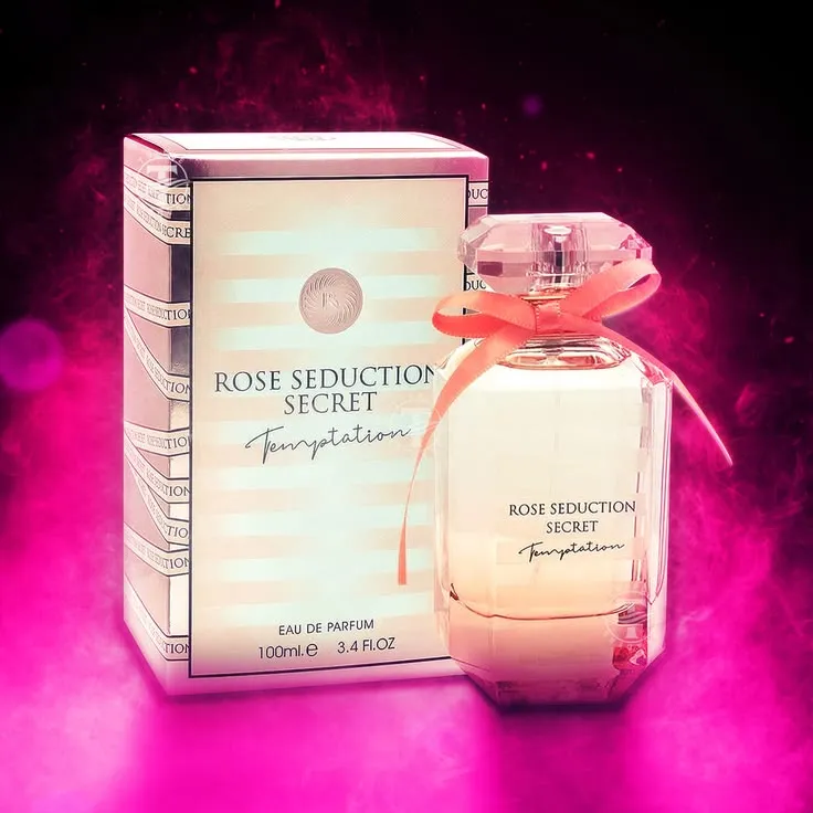Fragrance World Rose Seduction Secret Temptation Edp - 100ml perfume bottle
