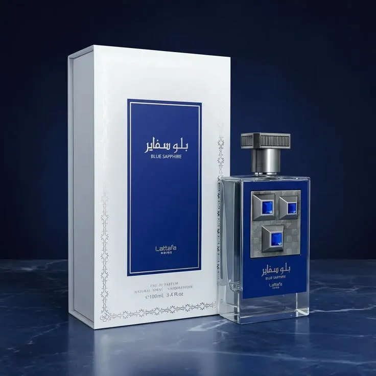 Lattafa Pride Blue Sapphire Edp - 100ml perfume bottle