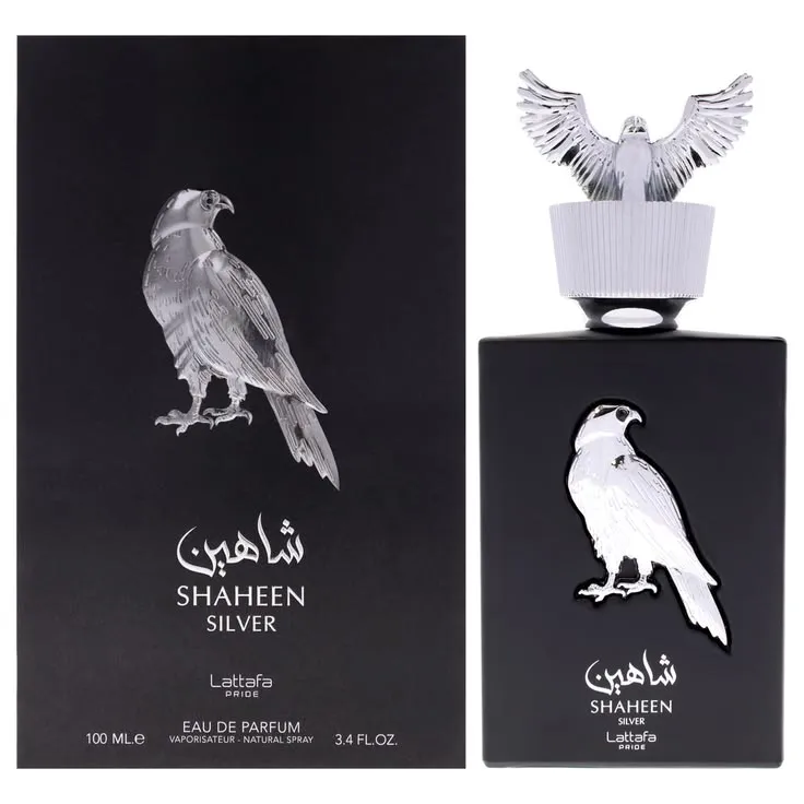 Lattafa Pride Shaheen Silver Edp - 100ml perfume bottle