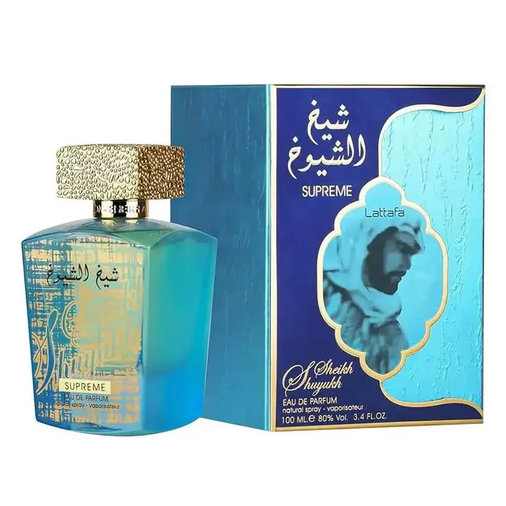 Lattafa Sheikh Al Shuyukh Supreme Edp - 100ml perfume bottle