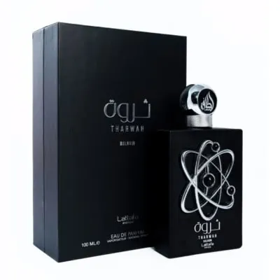Lattafa Pride Tharwah Silver Edp - 100ml perfume bottle